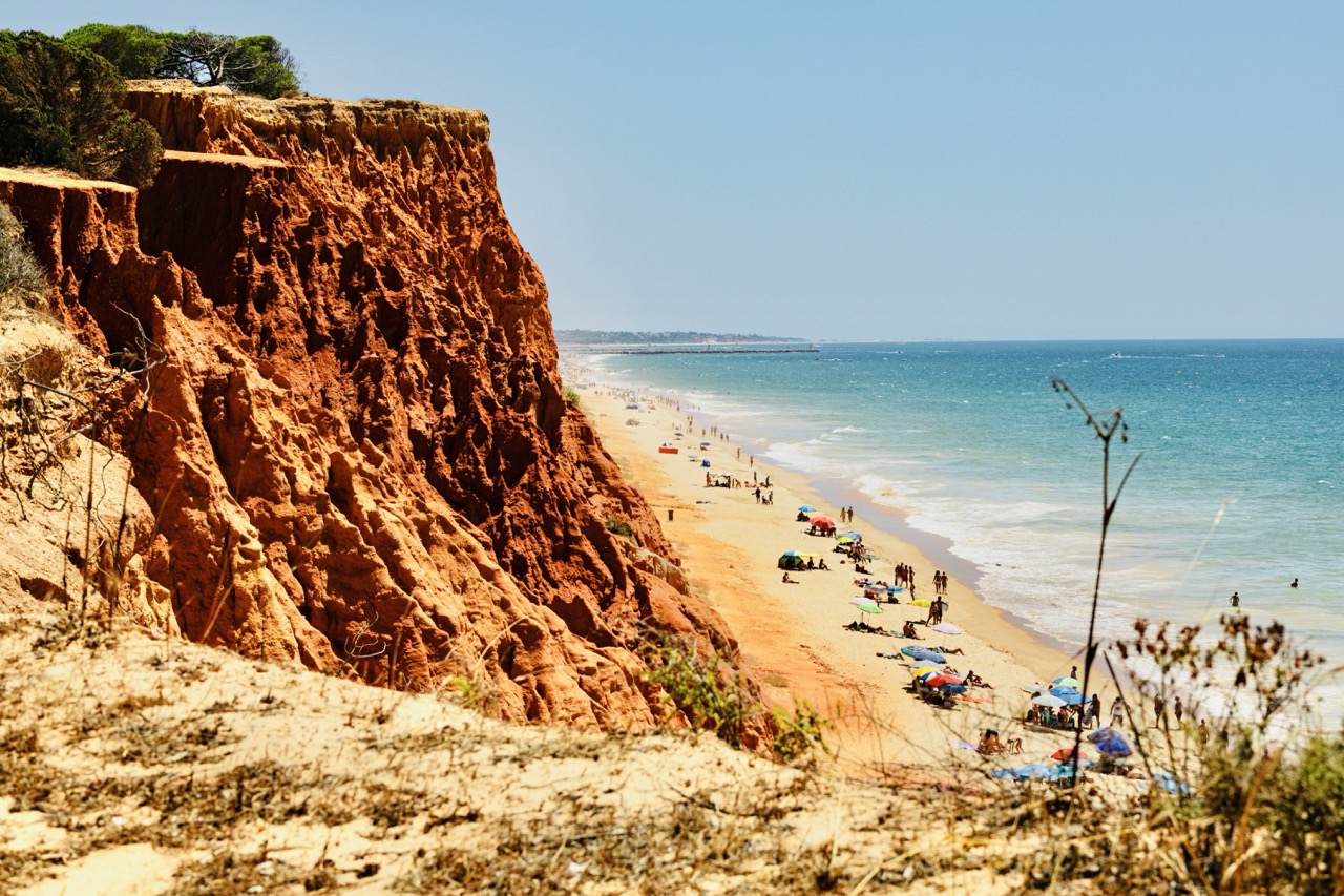 Praia da Falésia : one of the most famous beach in the Algarve, well-known internationally.