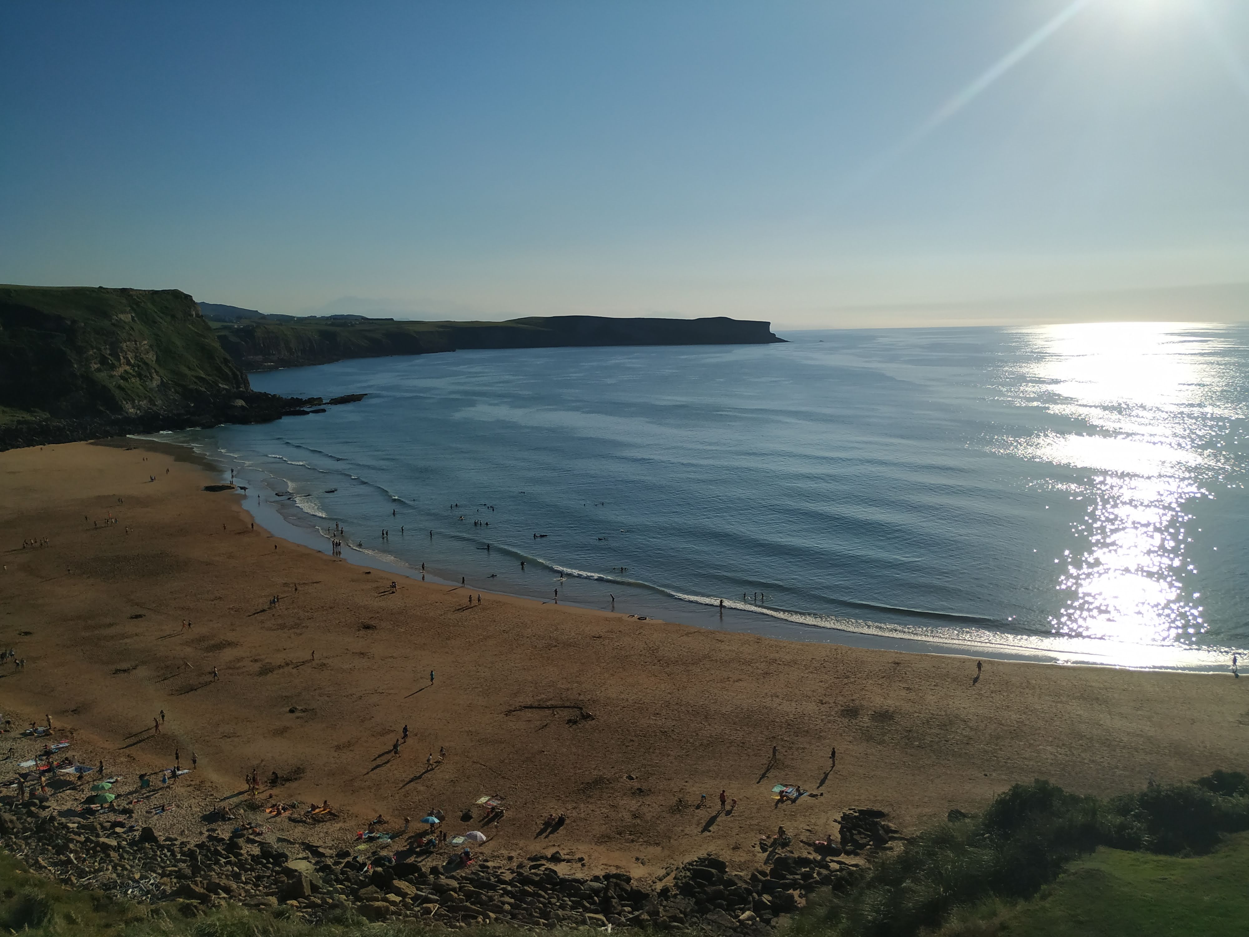 Wild secluded beach near Sagres Algarve